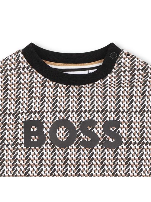 Felpa con logo HUGO BOSS | J52462NERO